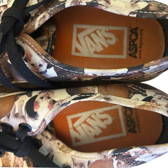 Vans x ASPCA Cat Print Sneakers – Rare Collab - Picture 4 of 6